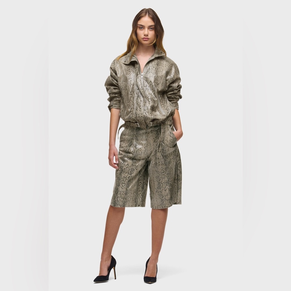 Hudson Jeans Snake Print Women's Bermudas